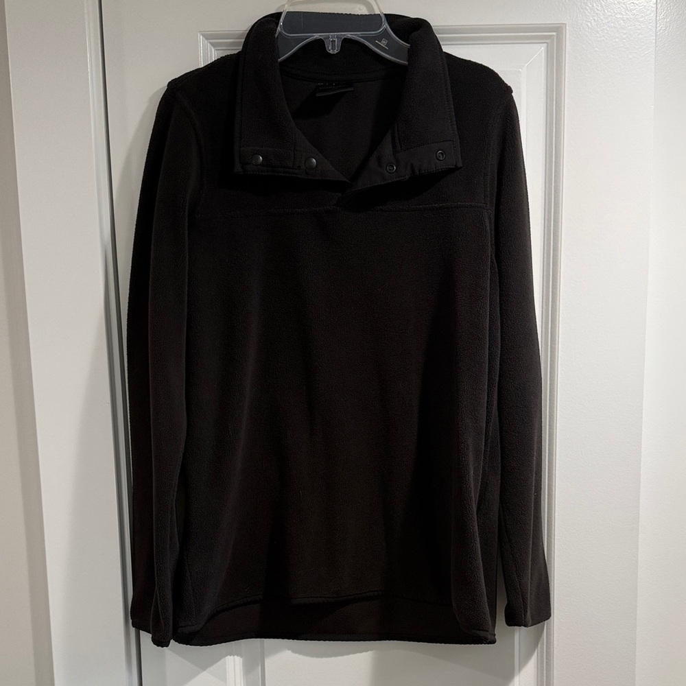 32 Degrees Women's Black Fleece Pullover